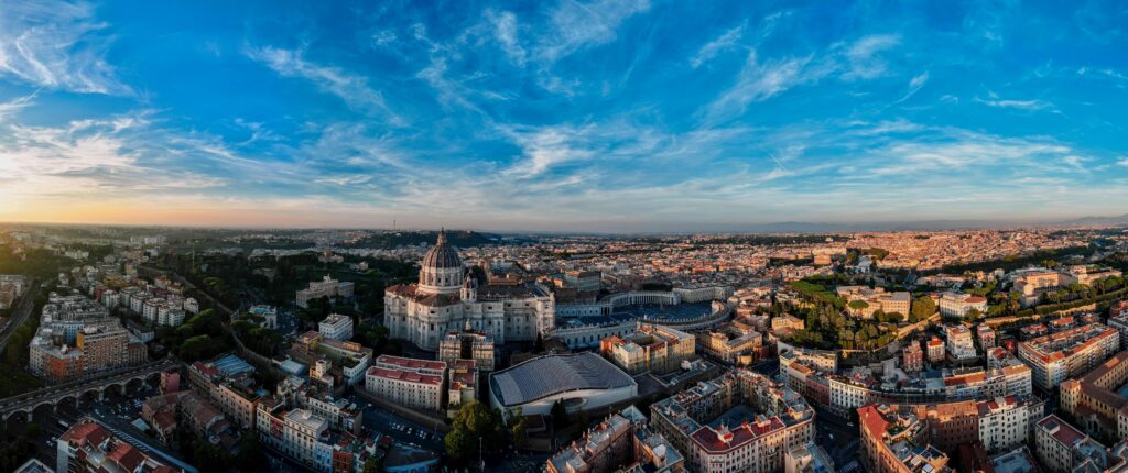 Dronové zábery - Panoráma